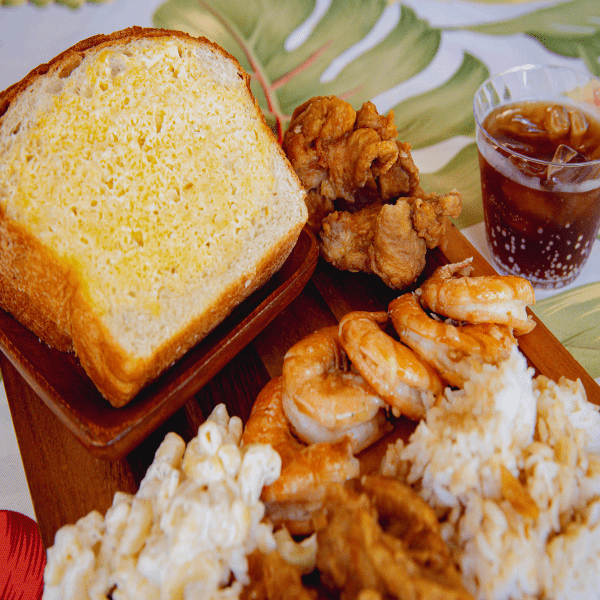 Garlic Shrimp Combo with Brisket