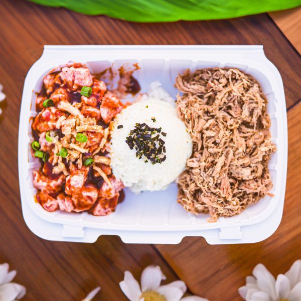 Poke Combo (Kalua Pig & Spicy Poke)