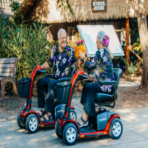 couple on wheels