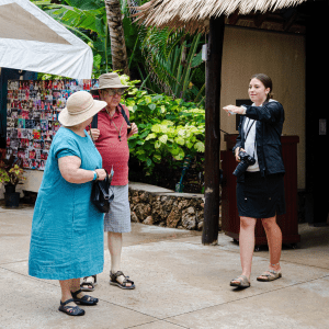 tourist visiting magic memories